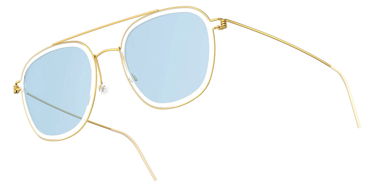 Color: GT/K117 SL55 Light Blue - Lindberg Sun Titanium LND8205GT/K117SL5550