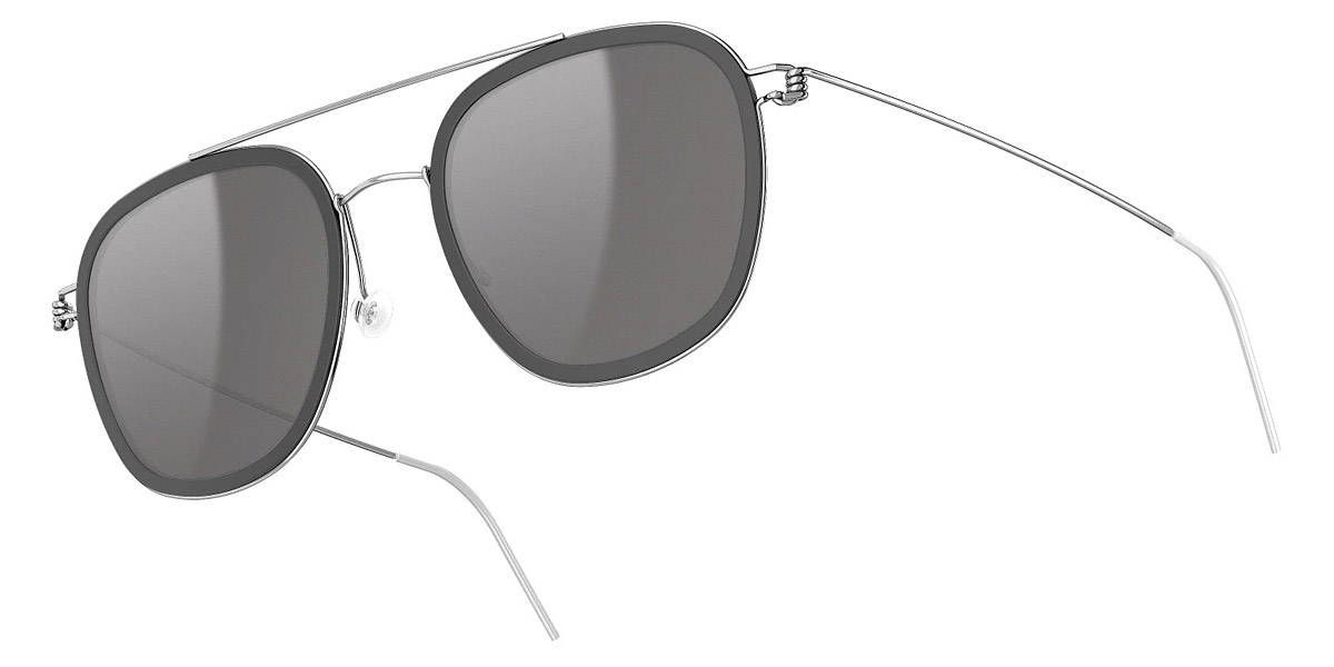 Color: P10/K24M SL49 Light Silver Mirrored-Gray - Lindberg Sun Titanium LND8205P10/K24MSL4950