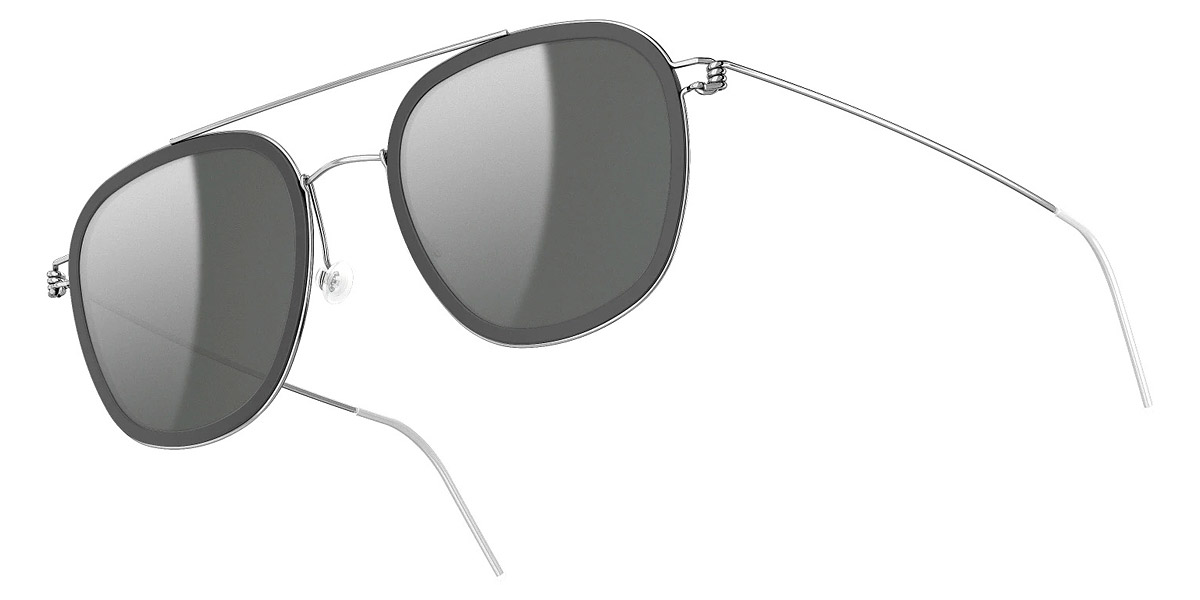 Color: P10/K24M SL40 Silver Mirrored-Gray - Lindberg Sun Titanium LND8205P10/K24MSL4052