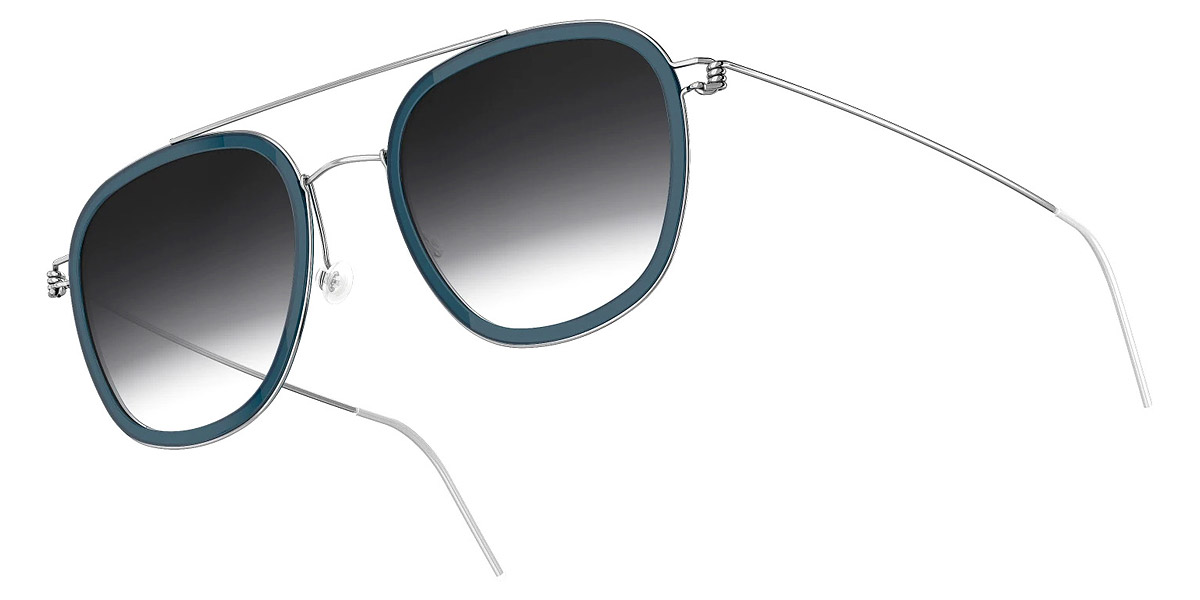 Color: P10/K259 SL26 Gray/Blue Gradient - Lindberg Sun Titanium LND8205P10/K259SL2652