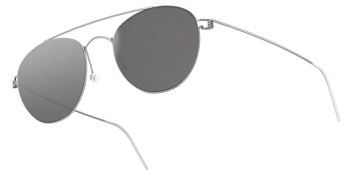 Color: 10 SL49 Light Silver Mirrored-Gray - Lindberg Sun Titanium LND821210SL4952