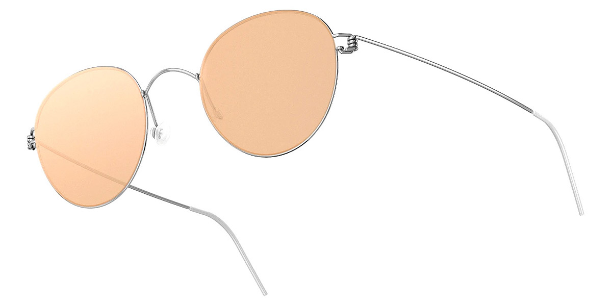 Color: P10 SL54 Rose Gold Mirrored-Medium Gray - Lindberg Sun Titanium LND8213P10SL5449