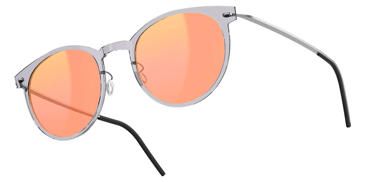 Color: C07-05 SL50 Orange Mirrored-Medium Gray - Lindberg Sun Titanium LND8310C07-05SL5052