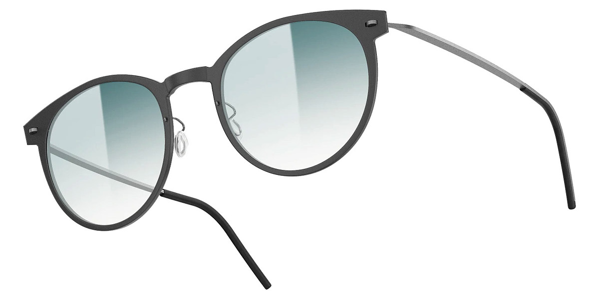 Color: D16-10 SL61 Light Silver Mirrored-Turquoise Pearl Gradient - Lindberg Sun Titanium LND8310D16-10SL6152