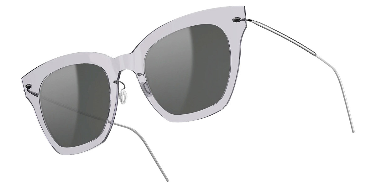 Color: C07-P10 SL40 Silver Mirrored-Gray - Lindberg Sun Titanium LND8334C07-P10SL4052