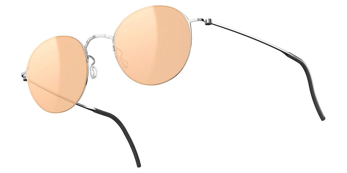 Color: P10 SL54 Rose Gold Mirrored-Medium Gray - Lindberg Sun Titanium LND8808P10SL5453