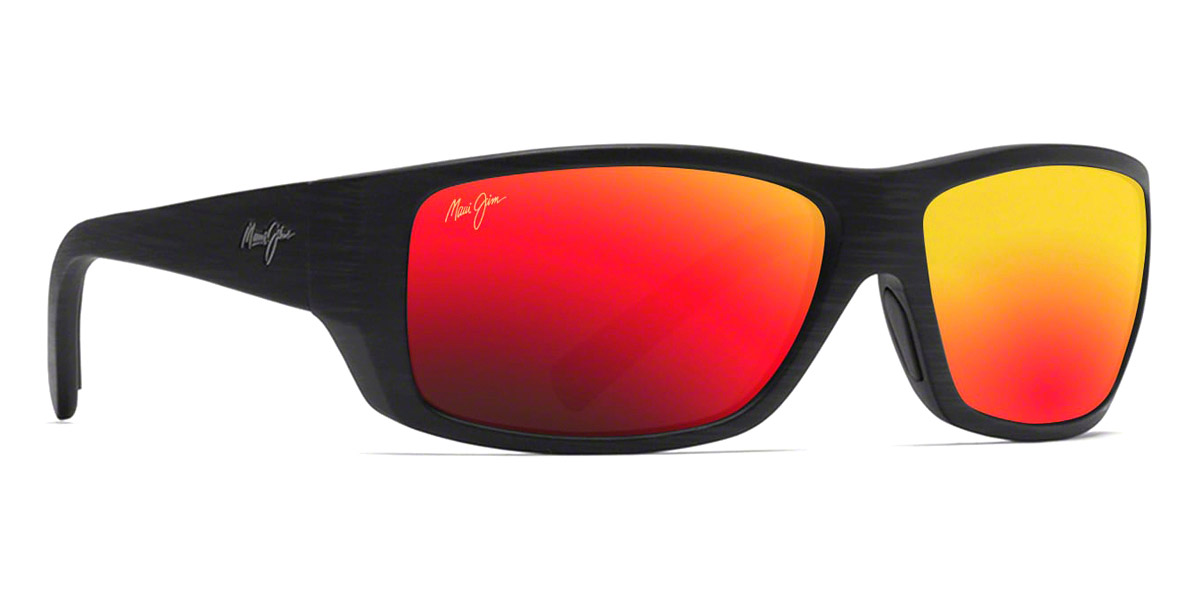 Color: Matte Black Woodgrain (MM123-049) - Maui Jim MJIMM123-04960.5