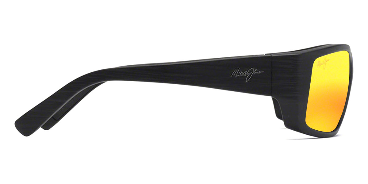 Color: Matte Black Woodgrain (MM123-049) - Maui Jim MJIMM123-04960.5