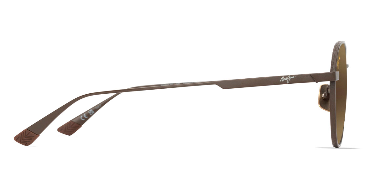 Color: Shiny Brown (MM627-014) - Maui Jim MJIMM627-01455