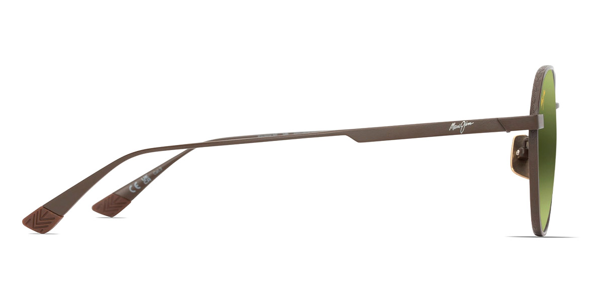 Color: Shiny Brown (MM627-020) - Maui Jim MJIMM627-02055