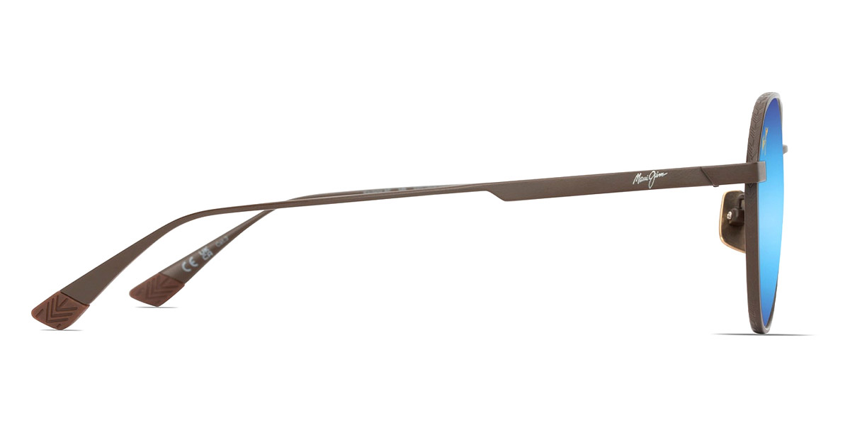 Color: Shiny Brown (MM627-023) - Maui Jim MJIMM627-02355