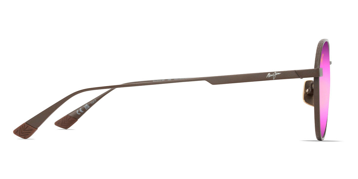 Color: Shiny Brown (MM627-026) - Maui Jim MJIMM627-02655