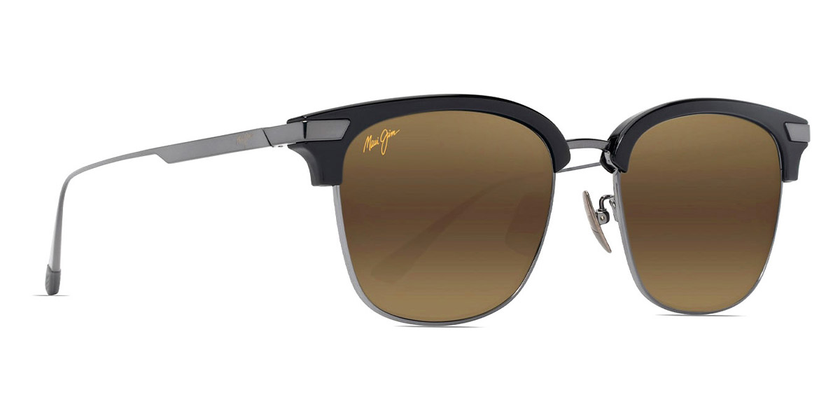 Color: Shiny Black with Dark Silver (MM629-013) - Maui Jim MJIMM629-01355