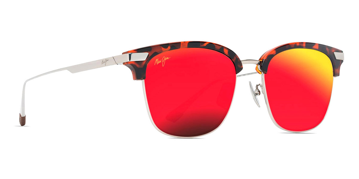 Color: Shiny Red Havana with Silver (MM629-029) - Maui Jim MJIMM629-02955