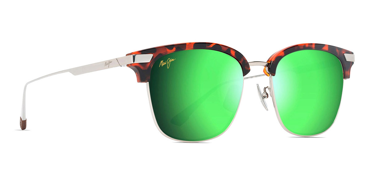 Color: Shiny Red Havana with Silver (MM629-032) - Maui Jim MJIMM629-03255