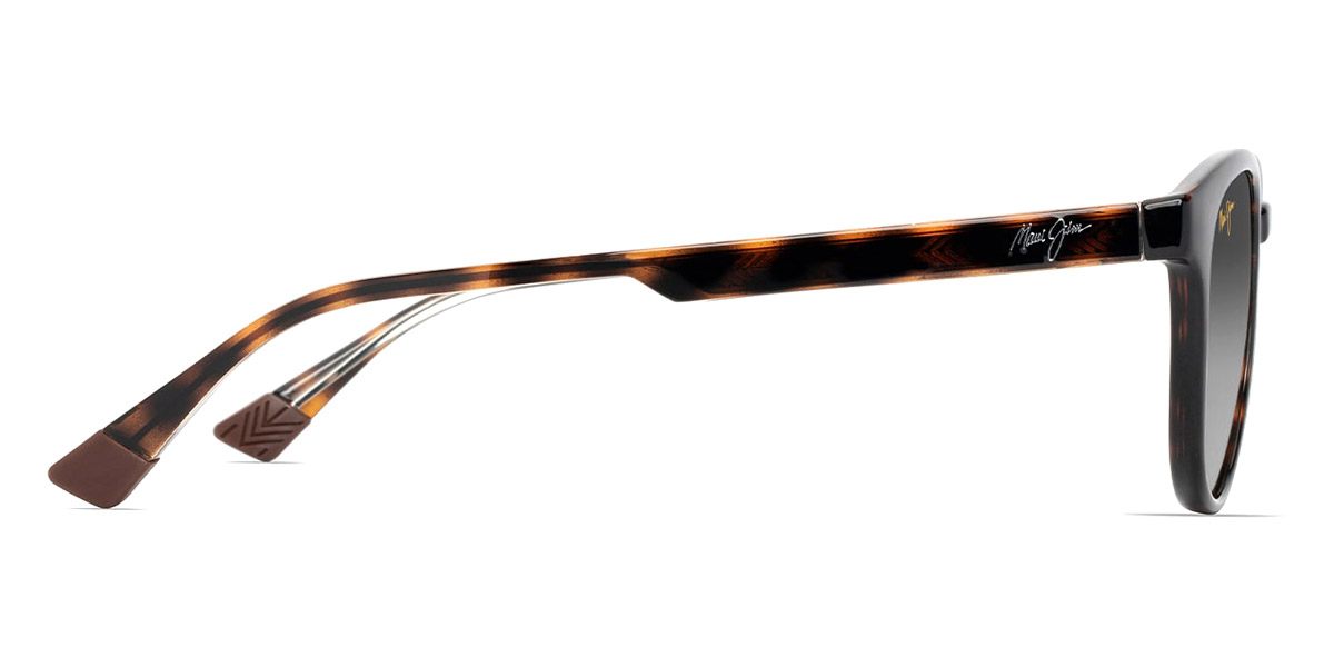 Color: Shiny Dark Havana with Trans Yellow (MM636-001) - Maui Jim MJIMM636-00150