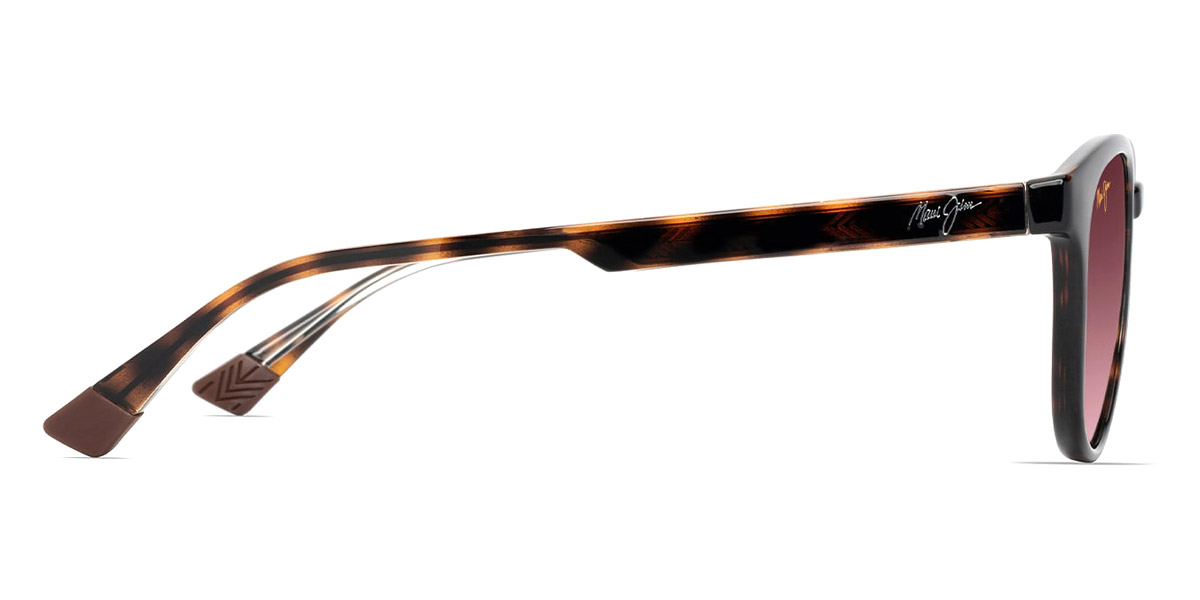 Color: Shiny Dark Havana with Trans Yellow (MM636-009) - Maui Jim MJIMM636-00950