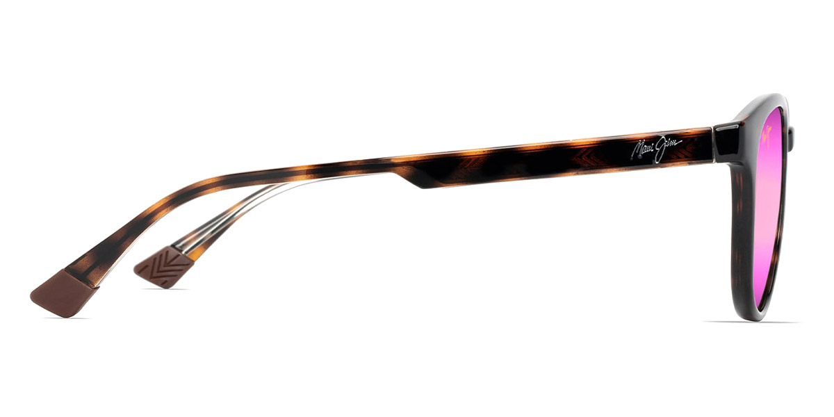 Color: Shiny Dark Havana with Trans Yellow (MM636-034) - Maui Jim MJIMM636-03450