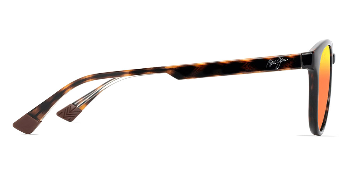 Color: Shiny Dark Havana with Trans Yellow (MM636-038) - Maui Jim MJIMM636-03850