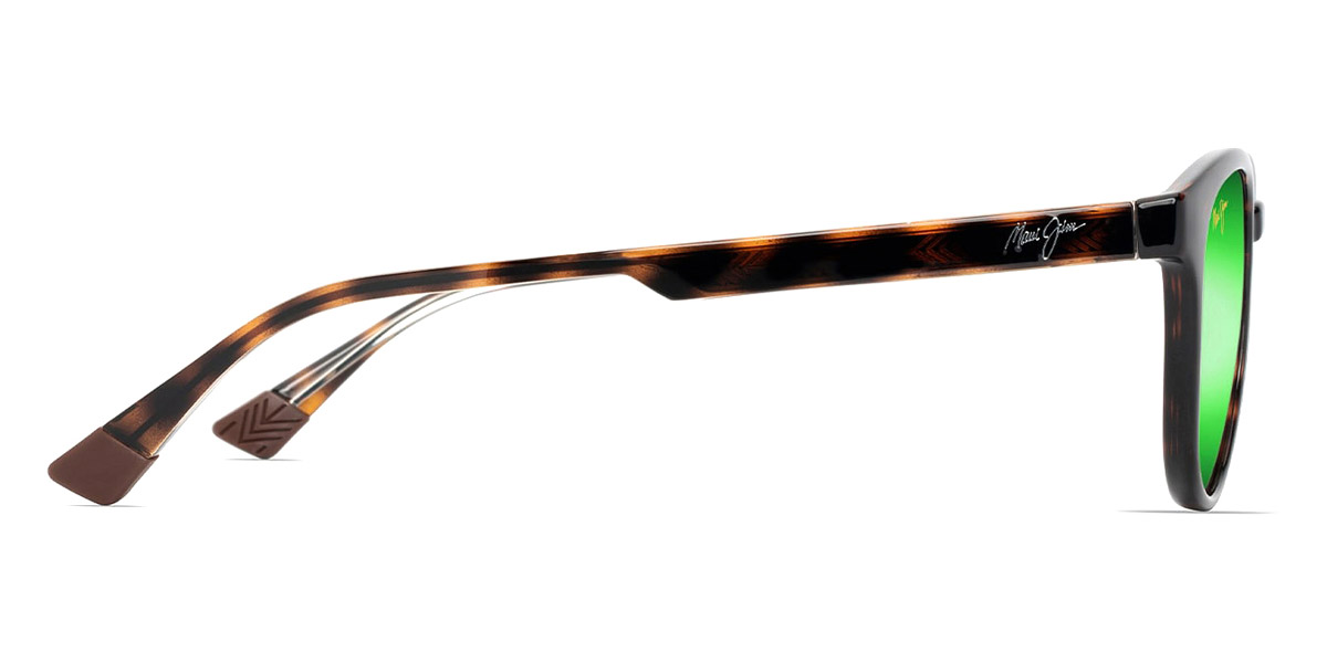 Color: Shiny Dark Havana with Trans Yellow (MM636-042) - Maui Jim MJIMM636-04250