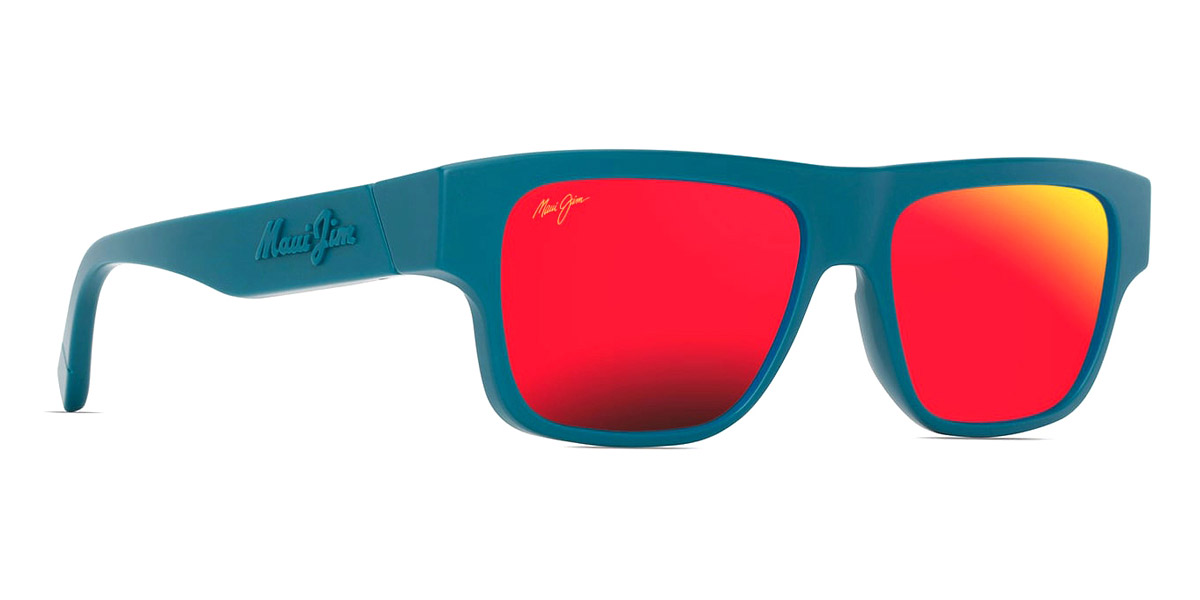 Color: Matte Petrol Blue (MM638-033) - Maui Jim MJIMM638-03354