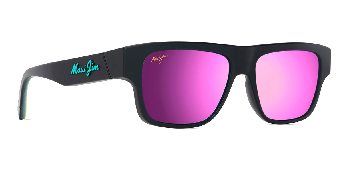 Color: Matte Black with Gradient Effect (MM638-046) - Maui Jim MJIMM638-04654