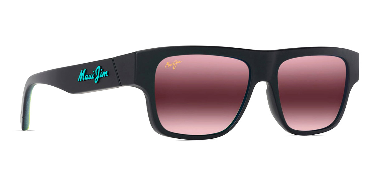 Color: Matte Black with Gradient Effect (MM638-047) - Maui Jim MJIMM638-04754