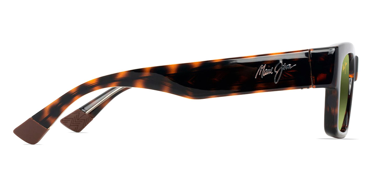 Color: Shiny Dark Havana with Trans Yellow (MM642-030) - Maui Jim MJIMM642-03053