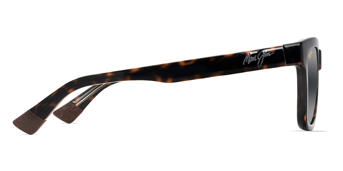 Color: Shiny Dark Havana with Trans Yellow (MM644-014) - Maui Jim MJIMM644-01452