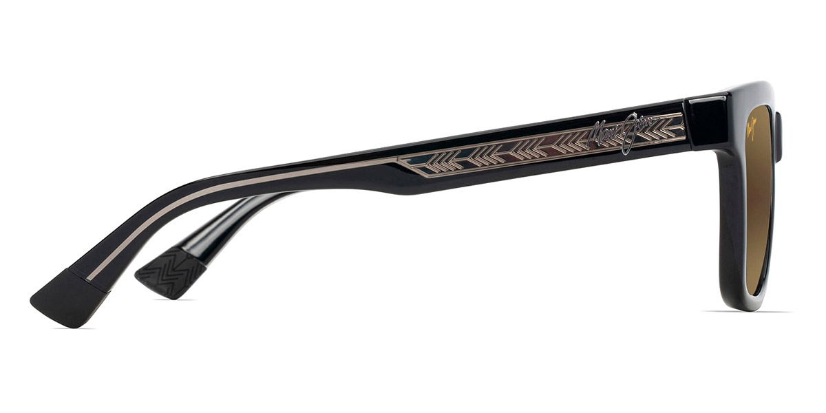 Color: Shiny Black with Trans Light Gray (MM644-017) - Maui Jim MJIMM644-01752