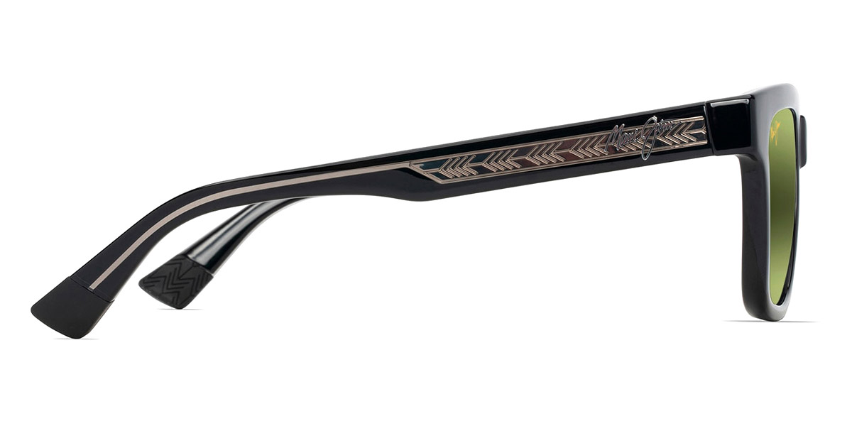 Color: Shiny Black with Trans Light Gray (MM644-025) - Maui Jim MJIMM644-02552