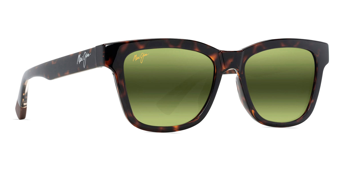 Color: Shiny Dark Havana with Trans Yellow (MM644-026) - Maui Jim MJIMM644-02652