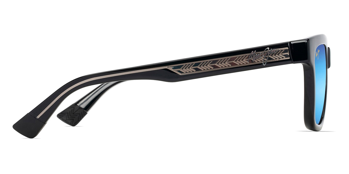 Color: Shiny Black with Trans Light Gray (MM644-029) - Maui Jim MJIMM644-02952