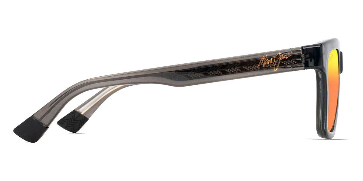 Color: Shiny Trans Dark Gray (MM644-040) - Maui Jim MJIMM644-04052