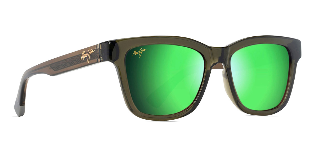 Color: Shiny Trans Green (MM644-043) - Maui Jim MJIMM644-04352