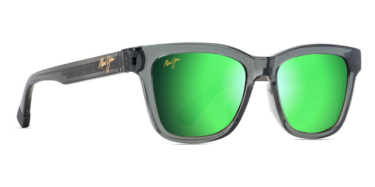 Color: Shiny Trans Dark Gray (MM644-044) - Maui Jim MJIMM644-04452