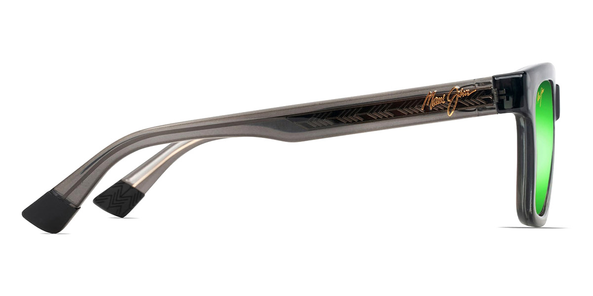 Color: Shiny Trans Dark Gray (MM644-044) - Maui Jim MJIMM644-04452