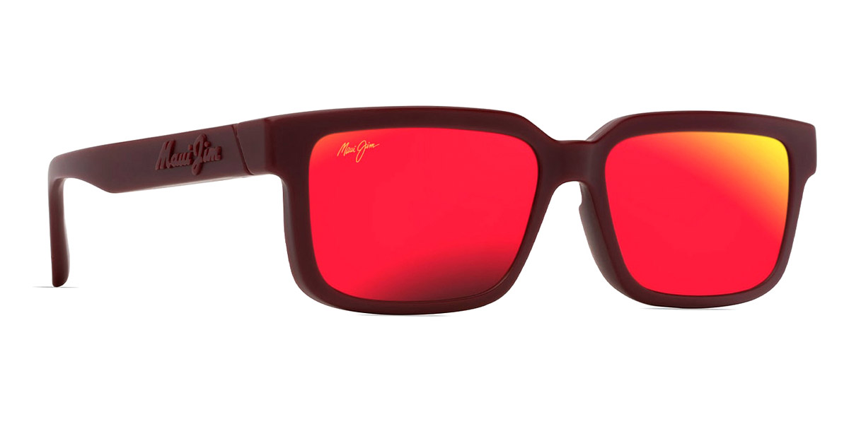 Color: Matte Burgundy (MM655-039) - Maui Jim MJIMM655-03956