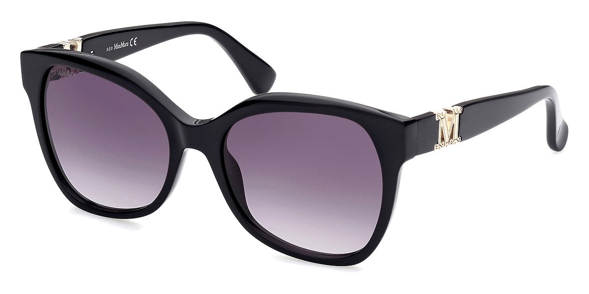 Color: Shiny Black (01B) - Max Mara MM001401B56