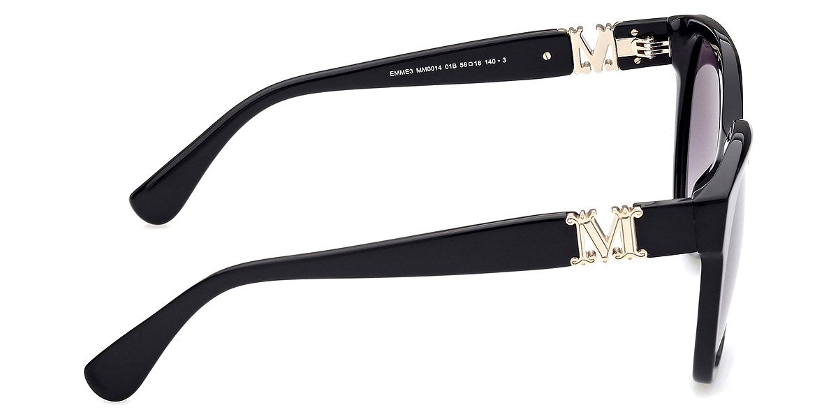 Color: Shiny Black (01B) - Max Mara MM001401B56