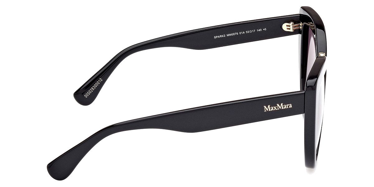 Color: Shiny Black (01A) - Max Mara MM007601A55