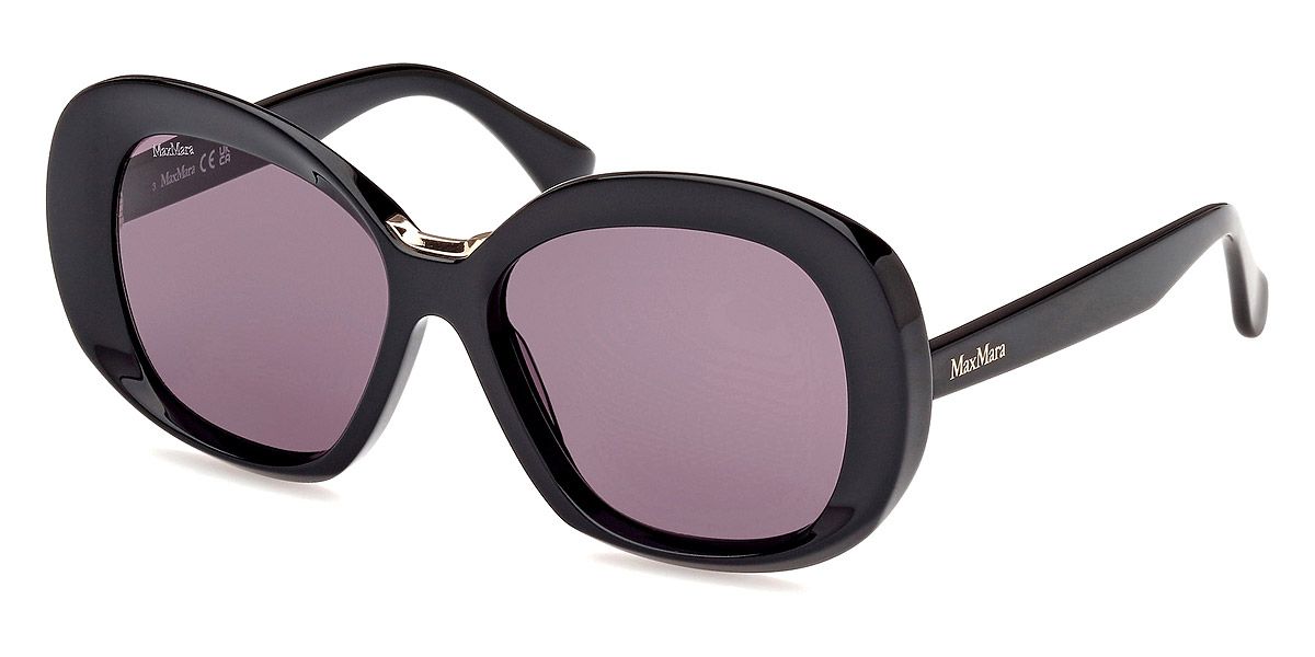 Color: Shiny Black (01A) - Max Mara MM008701A55