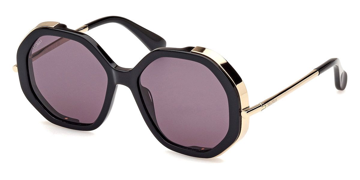 Color: Shiny Black (01A) - Max Mara MM009401A55