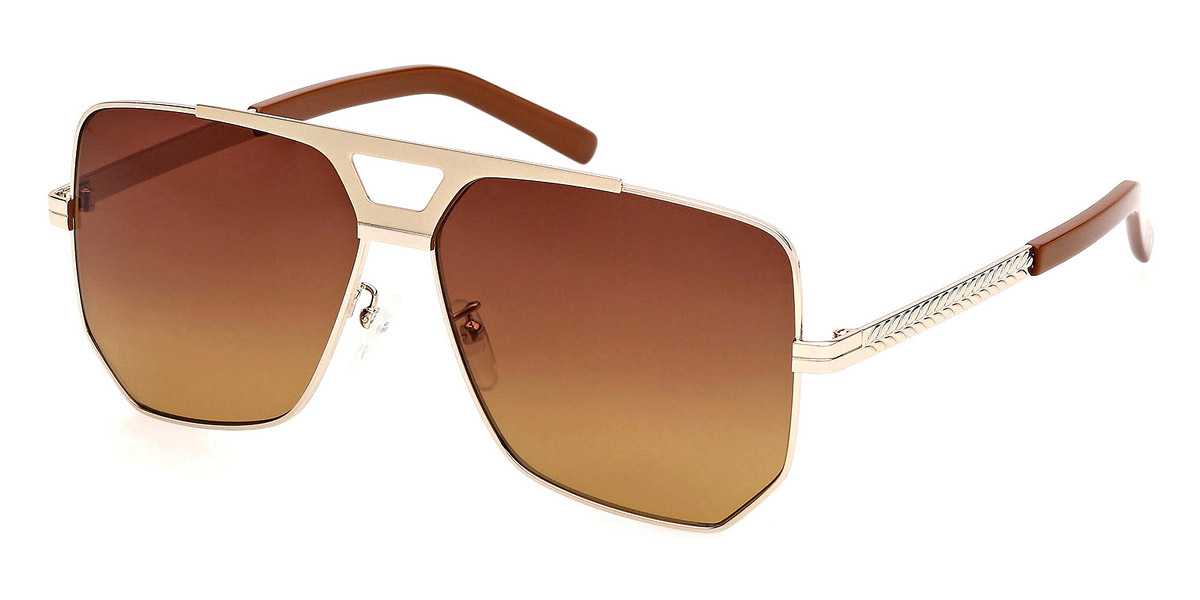 Color: Shiny Pale Gold/Shiny Light Brown (32F) - MCM MW0023-H32F59