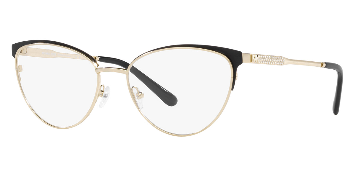 Michael Kors™ Marsaille MK3064B 1014 55 Light Gold/Matte Black Eyeglasses