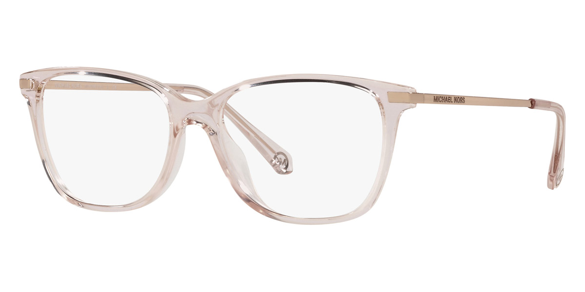 Michael Kors™ Terni MK4079U 3778 53 Pink Transparent Eyeglasses
