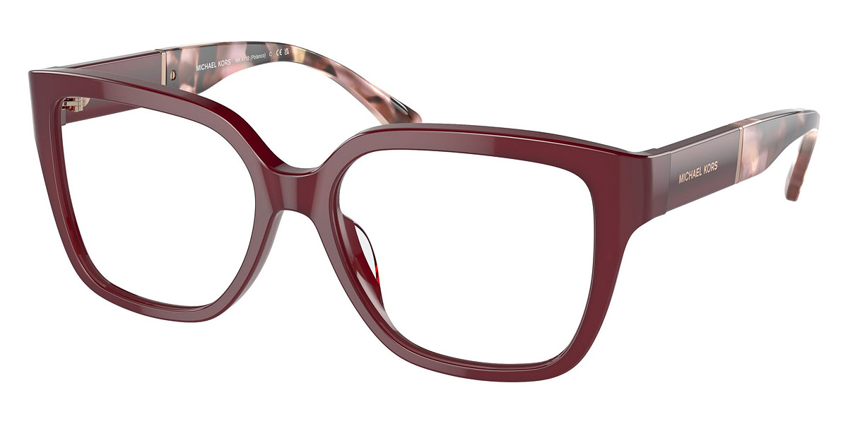 Color: Dark Red Transparent (3949) - Michael Kors MK4112394952