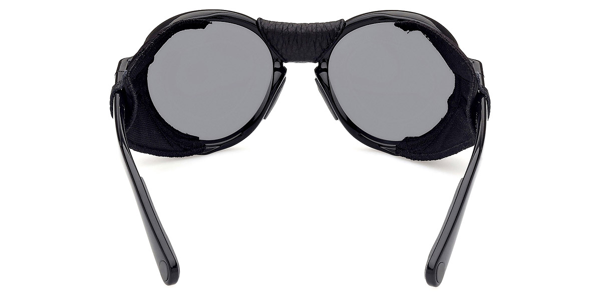 Color: Shiny Black with Black Leather Blinders (05D) - Moncler ML0205Steradian05D56