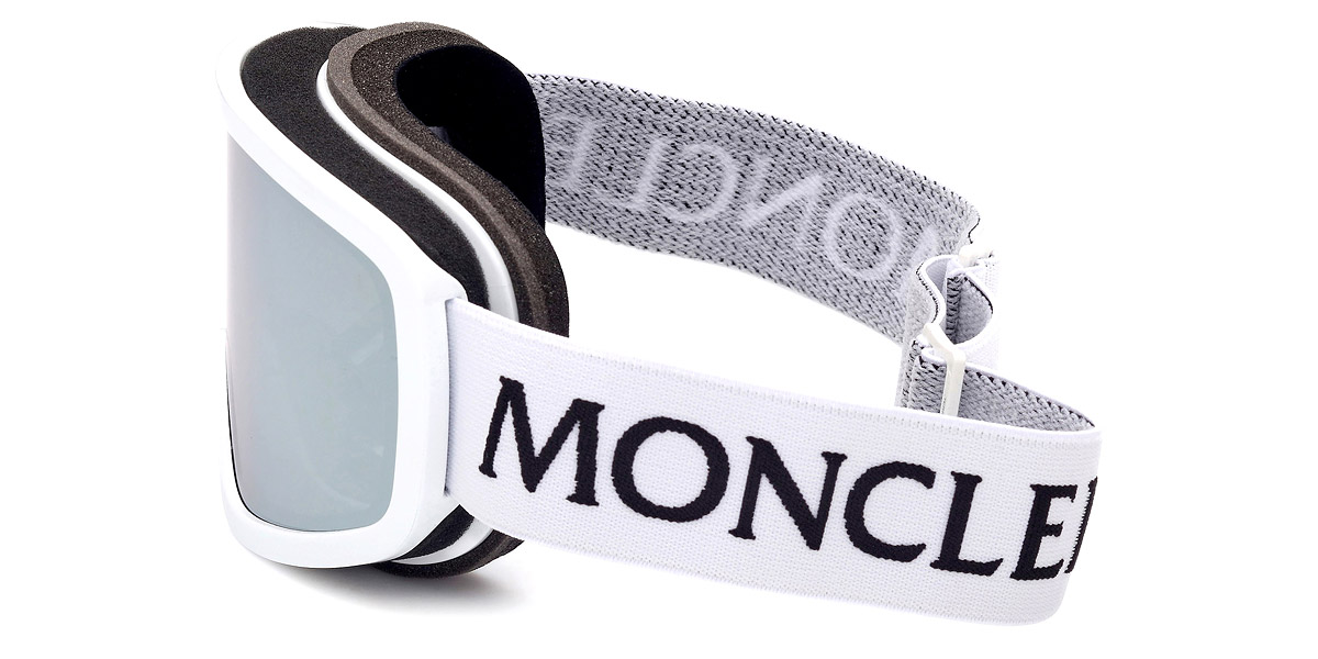 Color: Shiny White with Black Logo (21C) - Moncler ML0215Terrabeam21C00