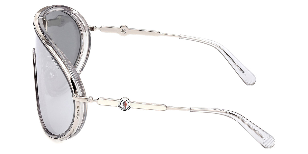 Color: Transparent Ice Gray/Palladium (20C) - Moncler ML0222Vangarde20C00